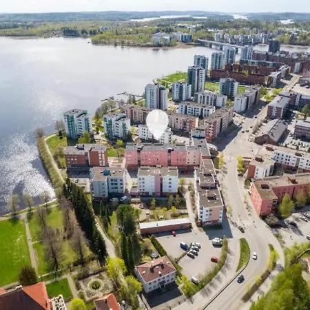 Lakefront 2br With Sauna Near Railway Station & Downtown Apartment
