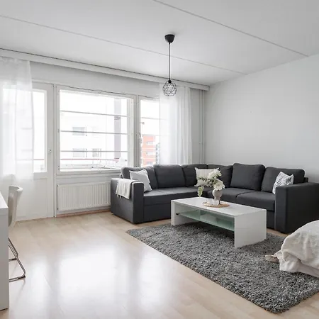 公寓 Lakefront 2br With Sauna Near Railway Station & Downtown Jyväskylä
