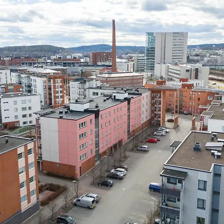 شقة 2br Lakefront Near Railway Station & Downtown Jyväskylä